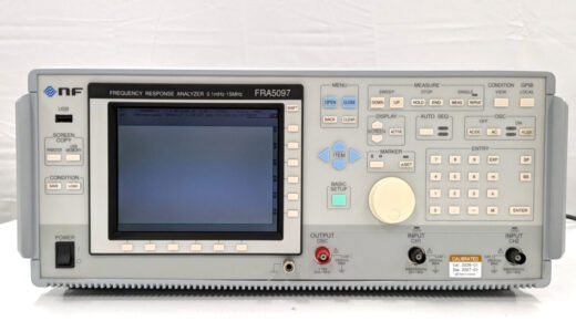 FRA5097　頻率特性分析儀　NF電路設計模組　序號：9084796