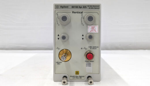 86116C-Op025　40GHz 光模組／80GHz 電模組　Keysight　序號：US48230296