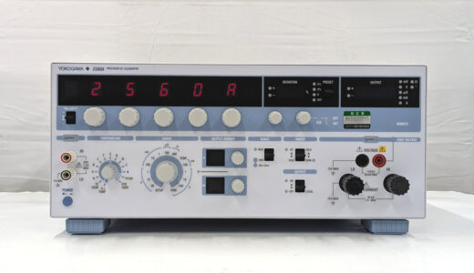 2560A-VA-UC-D　精密直流校準器　橫河計測　序號：91X222723
