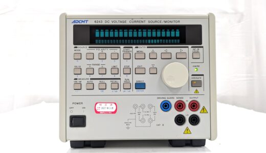 6243　直流電壓／電流源／監測器　ADC　序號：184040085
