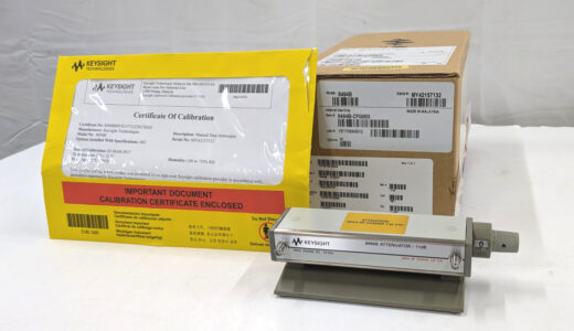 8494B（未使用品）手動衰減器 18 GHz、11 dB、1 dB 步進　Keysight　序號：MY42157132