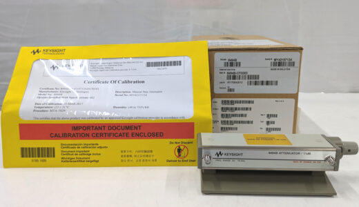 8494B（未使用品）手動衰減器 18 GHz、11 dB、1 dB 步進　Keysight　序號：MY42157134