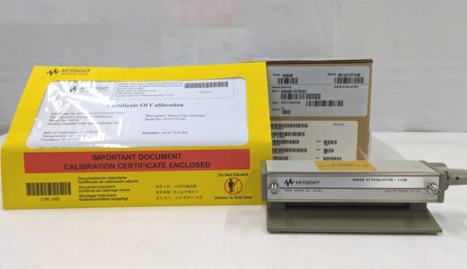 8494B（未使用品）手動衰減器 18 GHz、11 dB、1 dB 步進　Keysight　序號：MY42157246