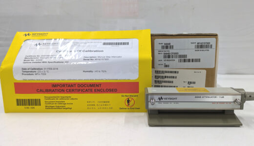 8494B（未使用品）手動衰減器 18 GHz、11 dB、1 dB 步進　Keysight　序號：MY42157920