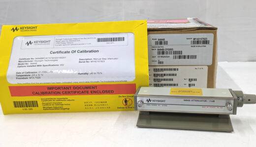 8494B（未使用品）手動衰減器 18 GHz、11 dB、1 dB 步進　Keysight　序號：MY42157923