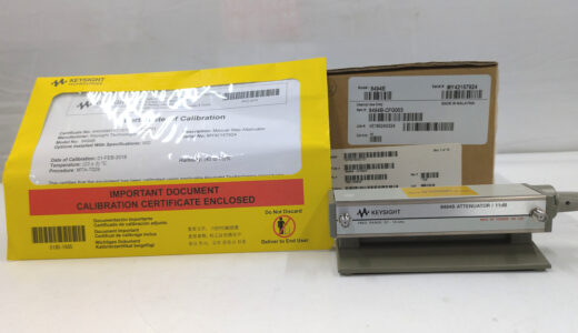 8494B（未使用品）手動衰減器 18 GHz、11 dB、1 dB 步進　Keysight　序號：MY42157924