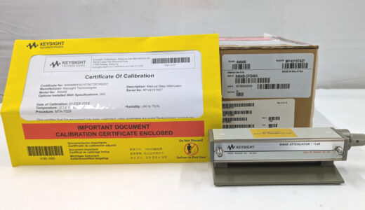 8494B（未使用品）手動衰減器 18 GHz、11 dB、1 dB 步進　Keysight　MY42157927