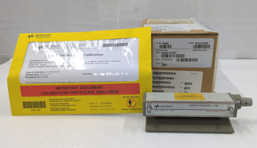 8494B（未使用品）手動衰減器 18 GHz、11 dB、1 dB 步進　Keysight　序號：MY42157928