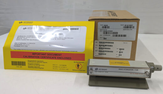 8494B（未使用品）手動衰減器 18 GHz、11 dB、1 dB 步進　Keysight　序號：MY42158057