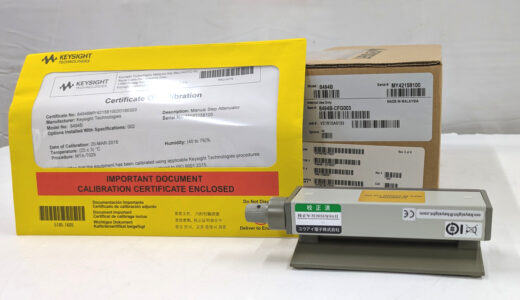 8494B（未使用品）手動衰減器 18 GHz、11 dB、1 dB 步進　Keysight　序號：MY42158100