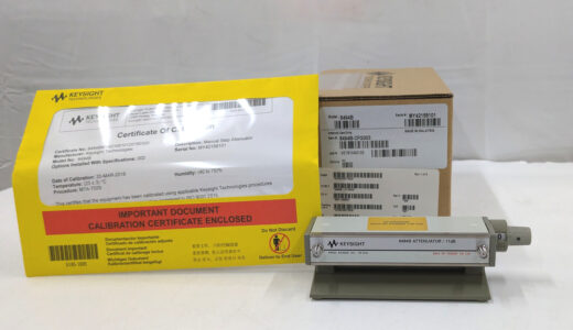 8494B（未使用品）手動衰減器 18 GHz、11 dB、1 dB 步進　Keysight　序號：MY42158101