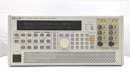 R6245　2通道 直流電壓・電流源／監測器　Advantest　序號：640600007
