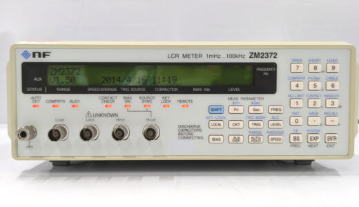 ZM2372　LCR計　NF電路設計模組　序號：9119903