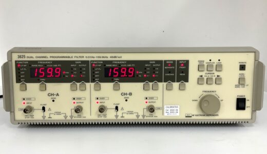 3625 2ch 可變頻率濾波器 NF 電路設計模組 S/N:195860