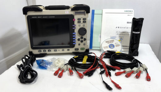 8847 (9664、8966×4、9198×8)　記憶體記錄儀　日置電機　序號：81219351