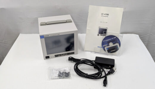 CF-4700 [經製造商校正]　FFT 比較器（頻率分析儀）　小野測器　序號：210300209R