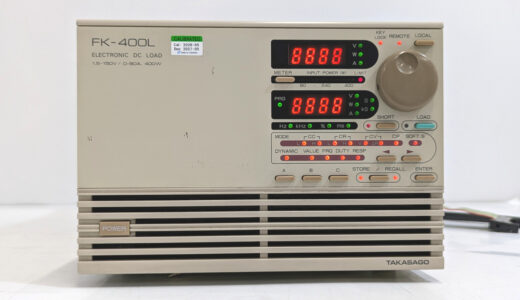 FK400L　電子負載裝置　高砂製作所　序號：428410030079
